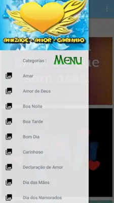 Amizade, Amor e Carinho android App screenshot 2